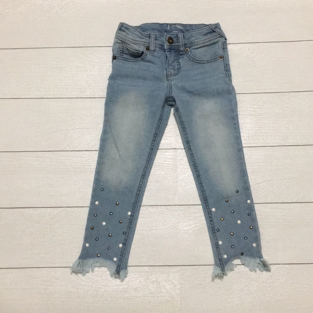 Art Class Skinny Jeans with Studs